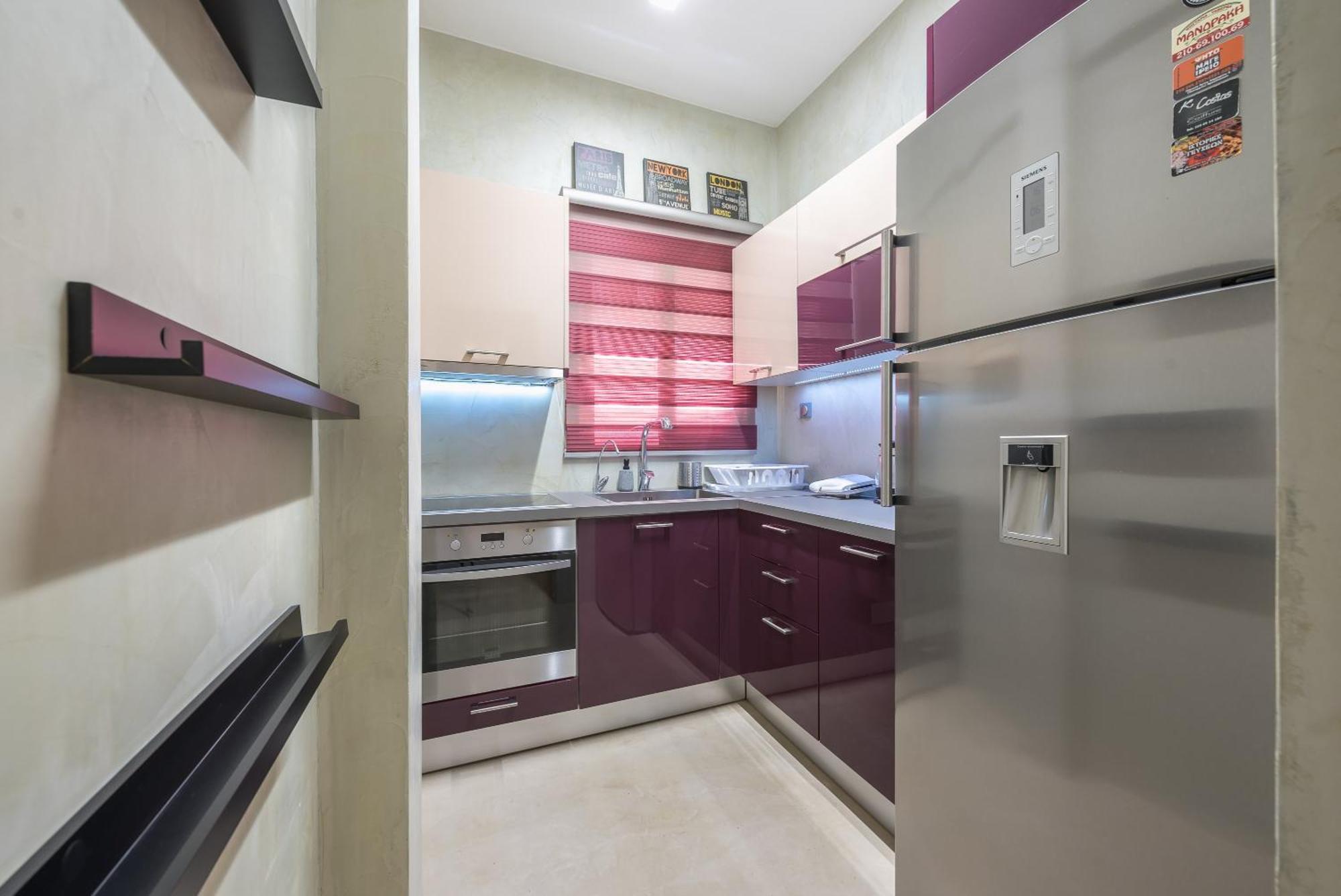 Апартаменты Stylish 2 Bd Urban Retreat Near Panormou Metro Афины Экстерьер фото